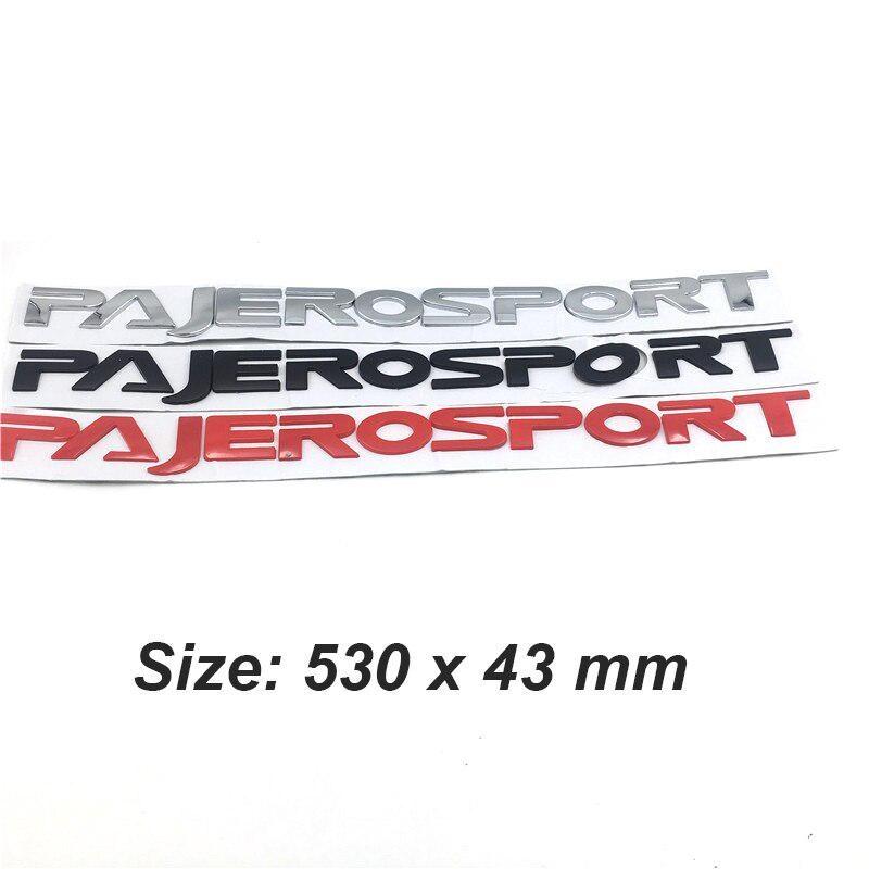 Front Hood Logo Emblem Badge Decal Sticker Nameplate For Mitsubishi Pajero Montero Sport Suv Pajerosport