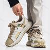 Мода Мода Мужская обувь 2025 Весна Ткань Дышащая Повседневная Спортивная обувь Универсальная Толстая подошва Увеличение роста Массивные кроссовки