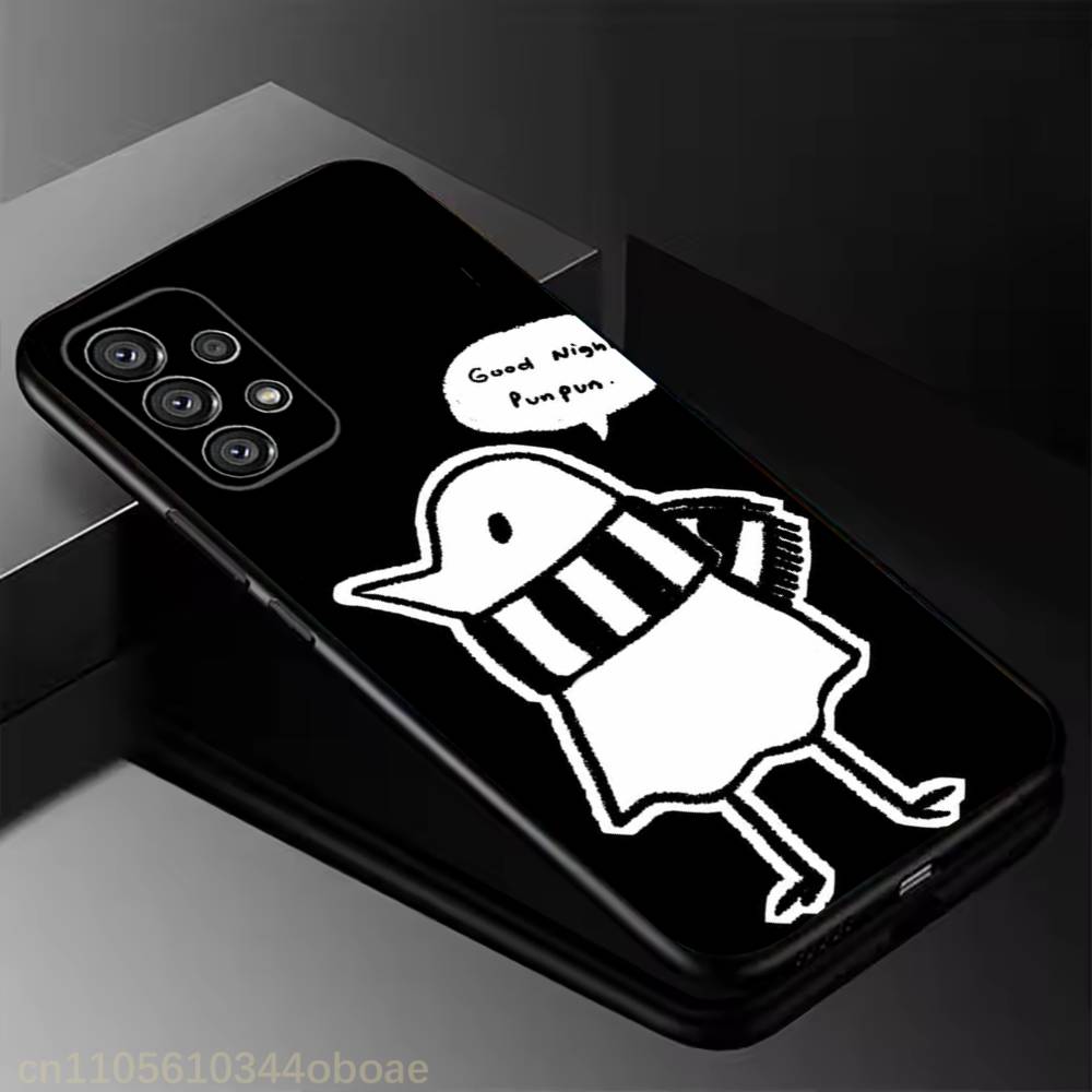 Goodnight P-Punpun Phone Case for Samsung Galaxy A20,21s,22,31,32,52,71,80,A91,5G Colorful Cover Smartphone Pretty