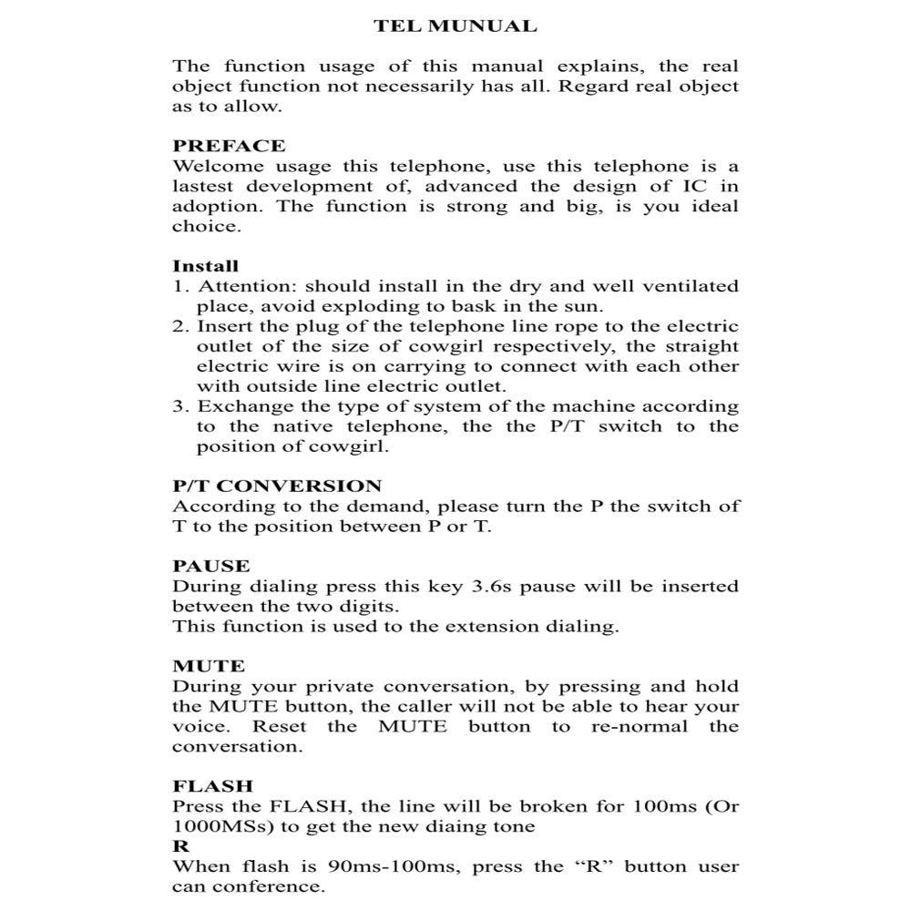 Настенный проводной телефон Стационарный домашний телефон Телефон с определителем номера Телефонная трубка Домашний офис