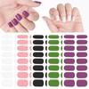 Semi Cured Gel Nail Strips Nail Strengthening Gel Slider Long-Lasting Waterproof UV Gel Nail Stickers