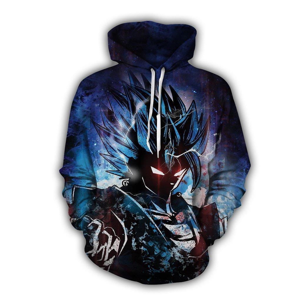 2024 3D Новый аниме Dragon Ball принтованный свитер серии пуловер Generation Tide Brand Hoodie Gift Pink Goku