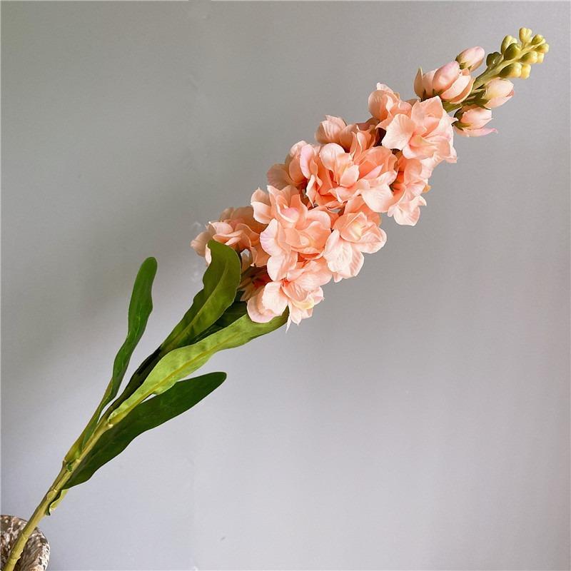 Большой искусственный гиацинт, фиолетовый цветок, ветка Fleurs Artificielles для дома, свадебное украшение, искусственные цветы