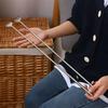Телескопический инструмент для чесания спины из нержавеющей стали, удобный и прочный, компактный и портативный