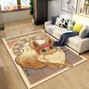 Japanese Anime Cartoon Cute Area Rug,Carpet Rug for Living Room Children's Bedroom Sofa Decoration,Kids Play Non-Slip Floor Mat