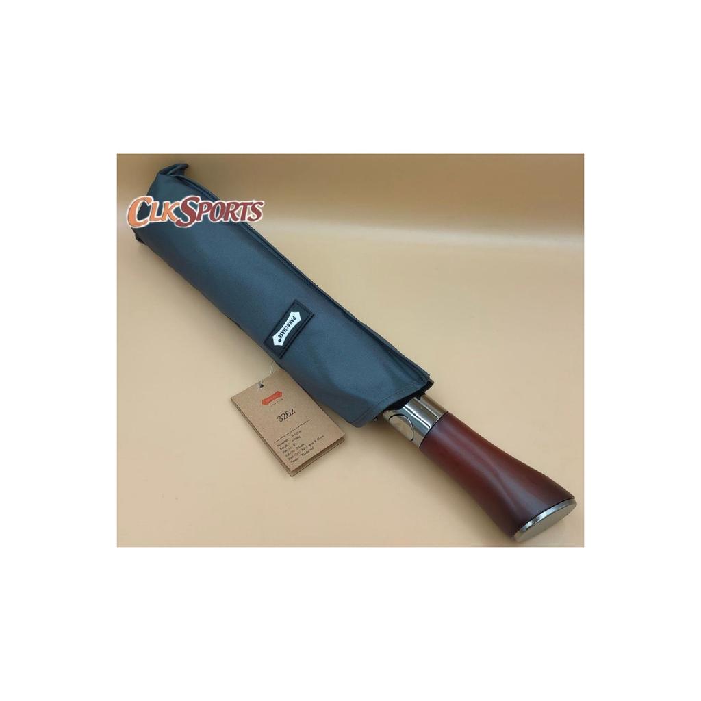 Полностью автоматический зонт премиум-класса с деревянной ручкой - Специальный чехол