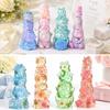 Silicone Candle Mold 3D Stacked Animal Animal Silicone Mold Candle Mould  Office Aroma Candles
