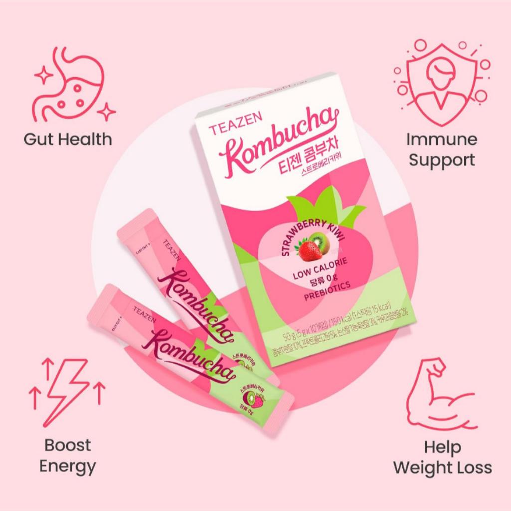 Teazen Чай Комбуча Клубника Киви