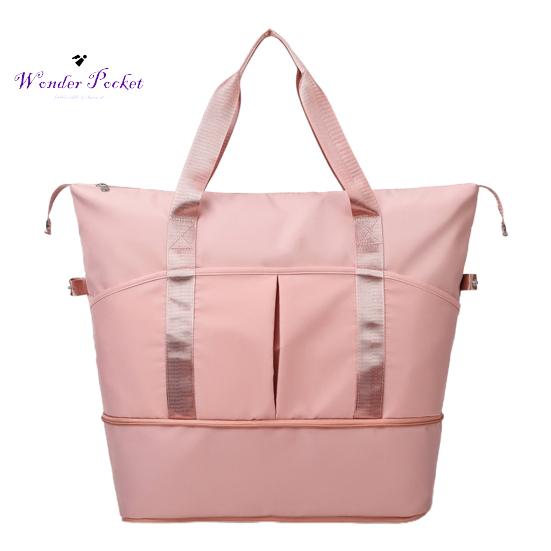 Сумка для спортзала большой вместимости с застежкой-молнией Многоразовая сумка для йоги и фитнеса Водонепроницаемая спортивная сумка для занятий спортом на открытом воздухе с плечевым ремнем Портативная одежда для секса для взрослых