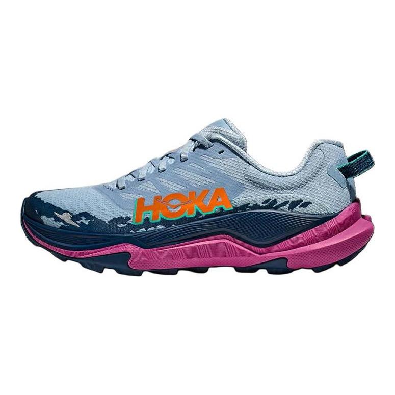 HOKA One One Torrent 4 Удобные Универсальные Прочные Кроссовки с Низким Верхом Женские Кроссовки Синие 1155074-DFC