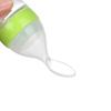 90ML Silicone Squeeze Milk Bottle With Spoon Food Rice Feeder Feeding Bottle