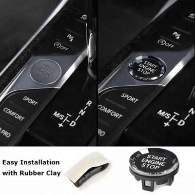 Кристальная кнопка Start-Stop Замена для BMW G20 G21 i4 Z4 G29 X5 G05 X6 G06