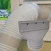 Portable Ac Exhaust Hose Coupler Portable Ac Exhaust Hose Connector Fit 5.1in 5.9in Diameter Vent Tube Coupler for Garage Indoor