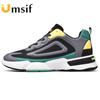 Spring and Autumn New Men Sneakers Low Top Flat Black Breathable Running Shoes
