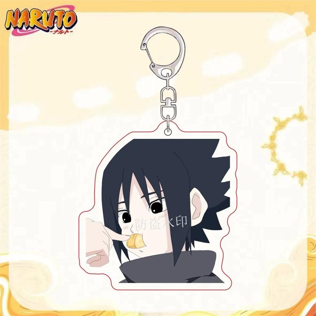 Аксессуары для акриловых брелоков Аниме Наруто Брелок для ключей с рисунком из мультфильма Узумаки Наруто
