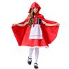 Children's Girl Halloween Cos Little Red Riding Hood Costume Fairy Tale Party Stage Performance Suit