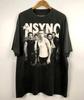 Винтажная футболка Nsync 90-х, В моей футболке Nsync, Все размеры от S до 5XL, Подарок для фаната