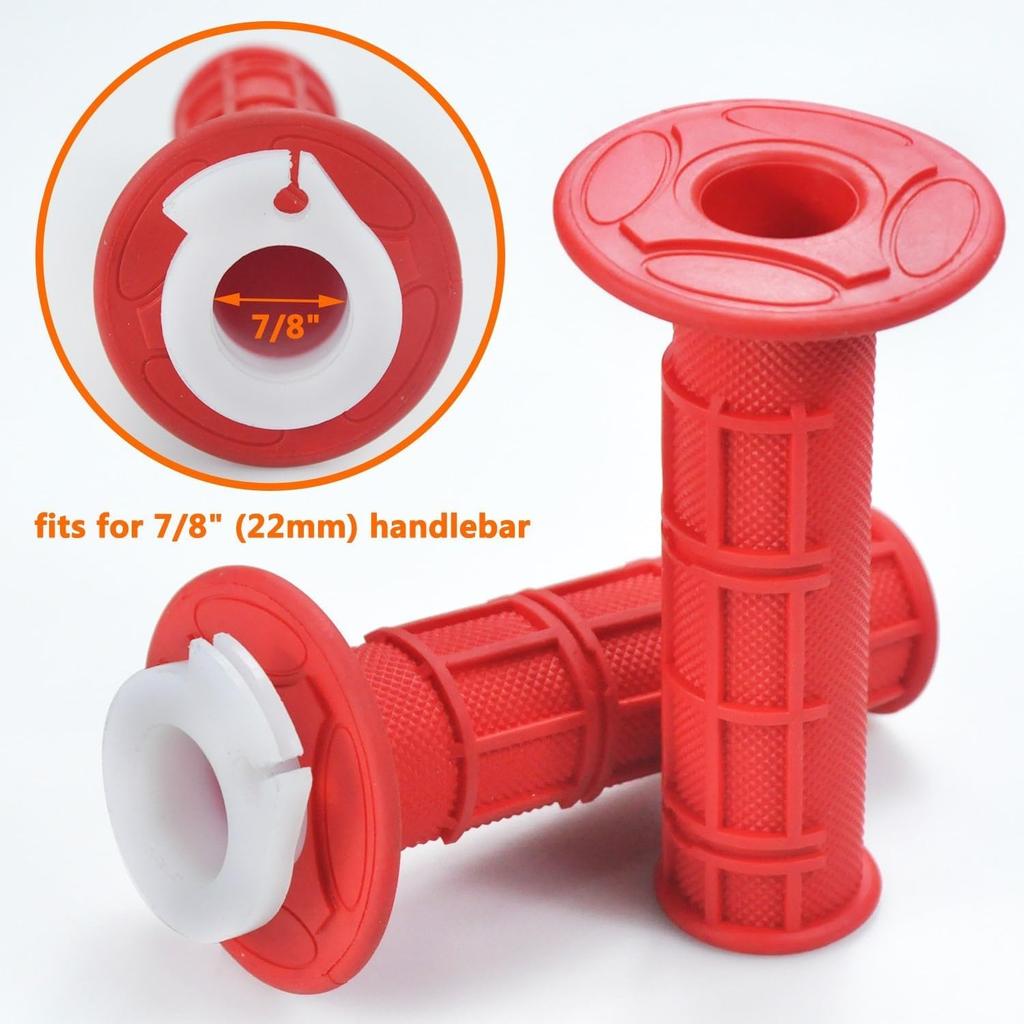 22Mm 7/8 Throttle Handle Grips Cable Clamp On Off Switch For Coleman CT100U CT200U Baja Doodlebug Db30 Mb165 Mb200 50Cc 90Cc 110Cc 125Cc SSR Coolster
