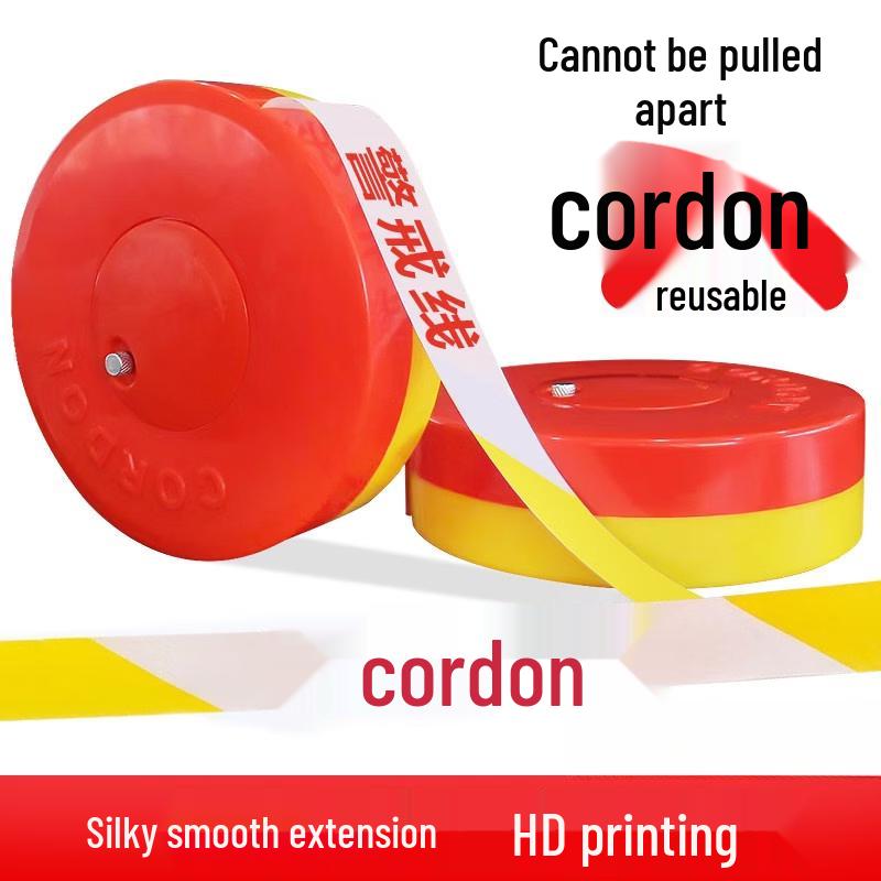 Reflective Retractable Safety Warning Tape