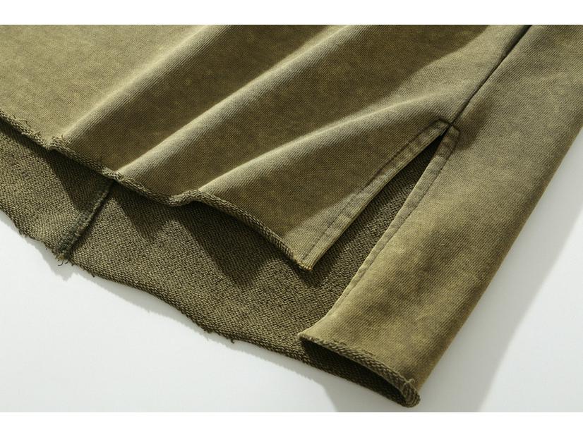 Унисекс Свитшот с заниженной линией плеча и эффектом потертости - Тренд Осень/Зима