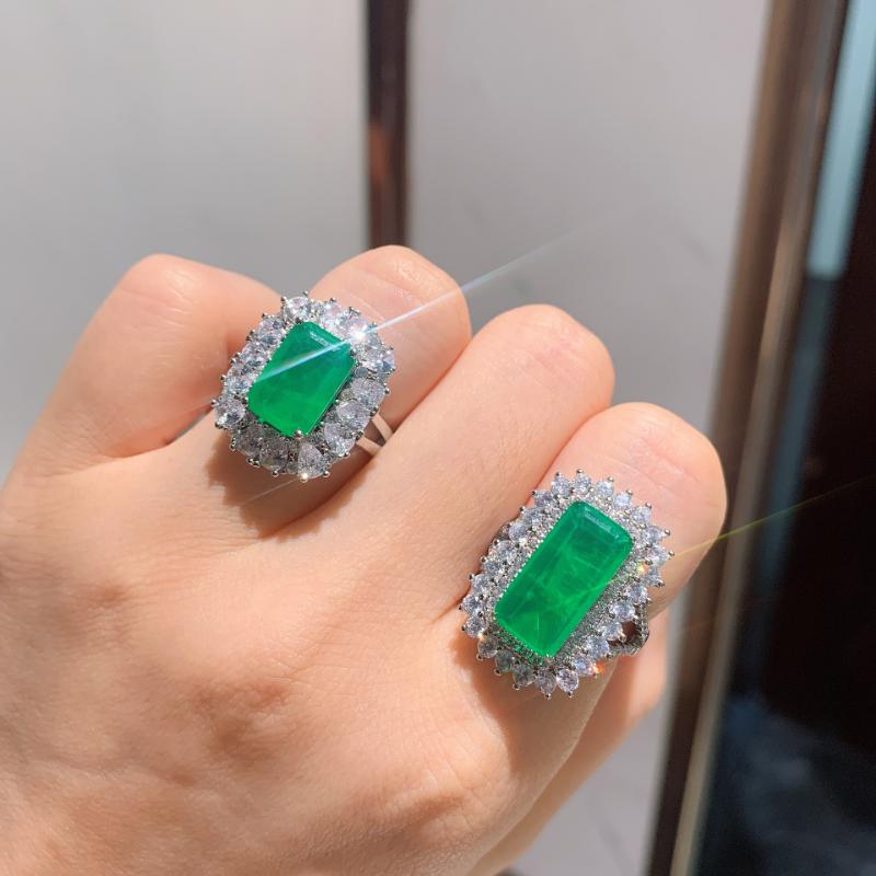 Sace Gems Классическое кольцо из медного сплава с цирконом, женские ювелирные изделия, свадебный подарок для вечеринки