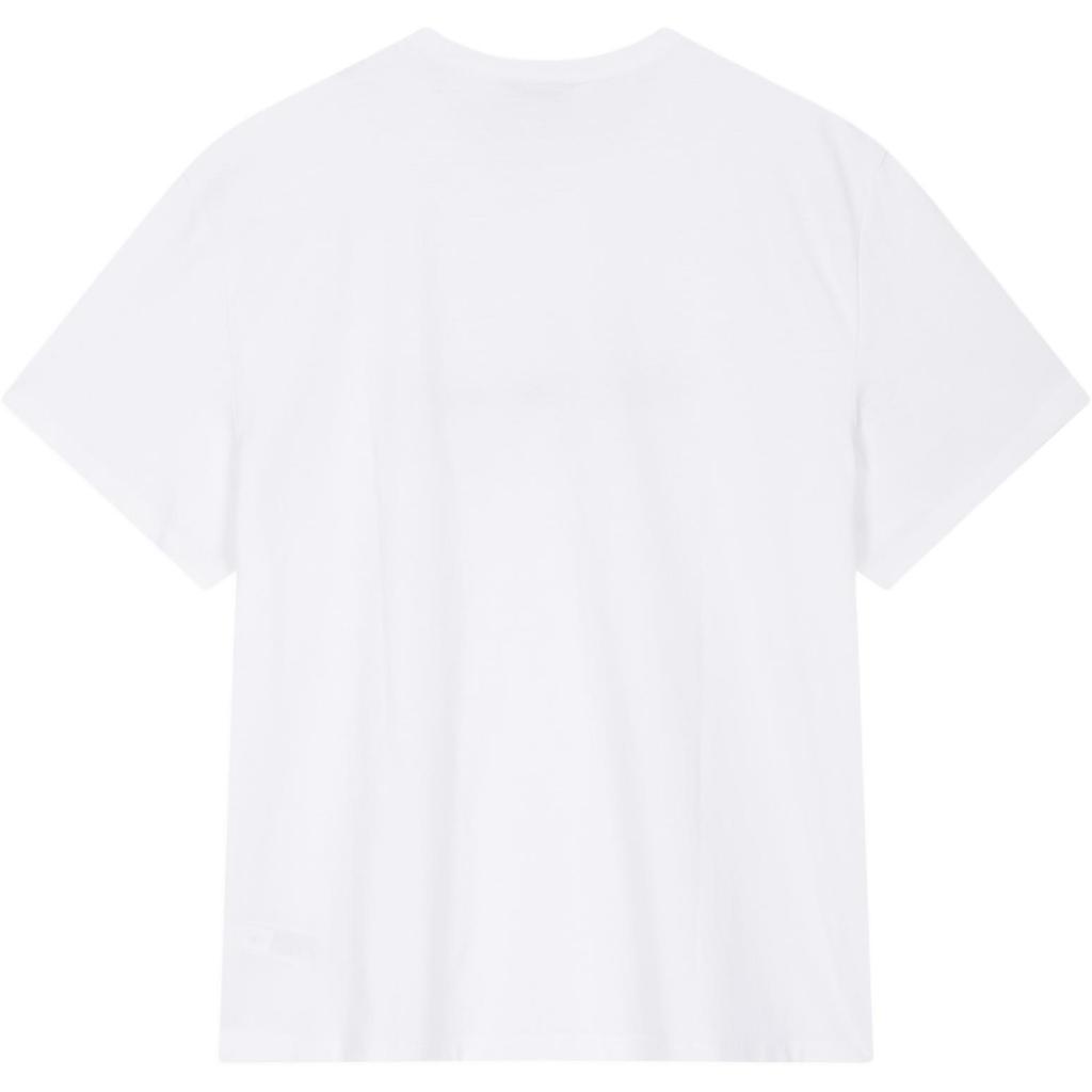 Calvin Klein Джинсы с вышитыми буквами, удобные футболки с круглым вырезом и коротким рукавом, мужские топы, белые 40EM289-YAA