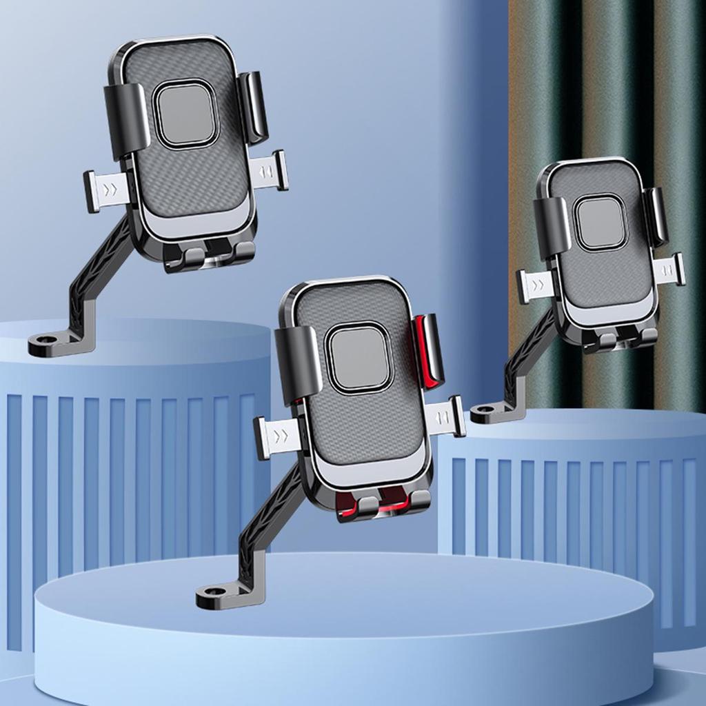 Shockproof Electric Bike & Motorcycle Phone Holder for Outdoor Navigation