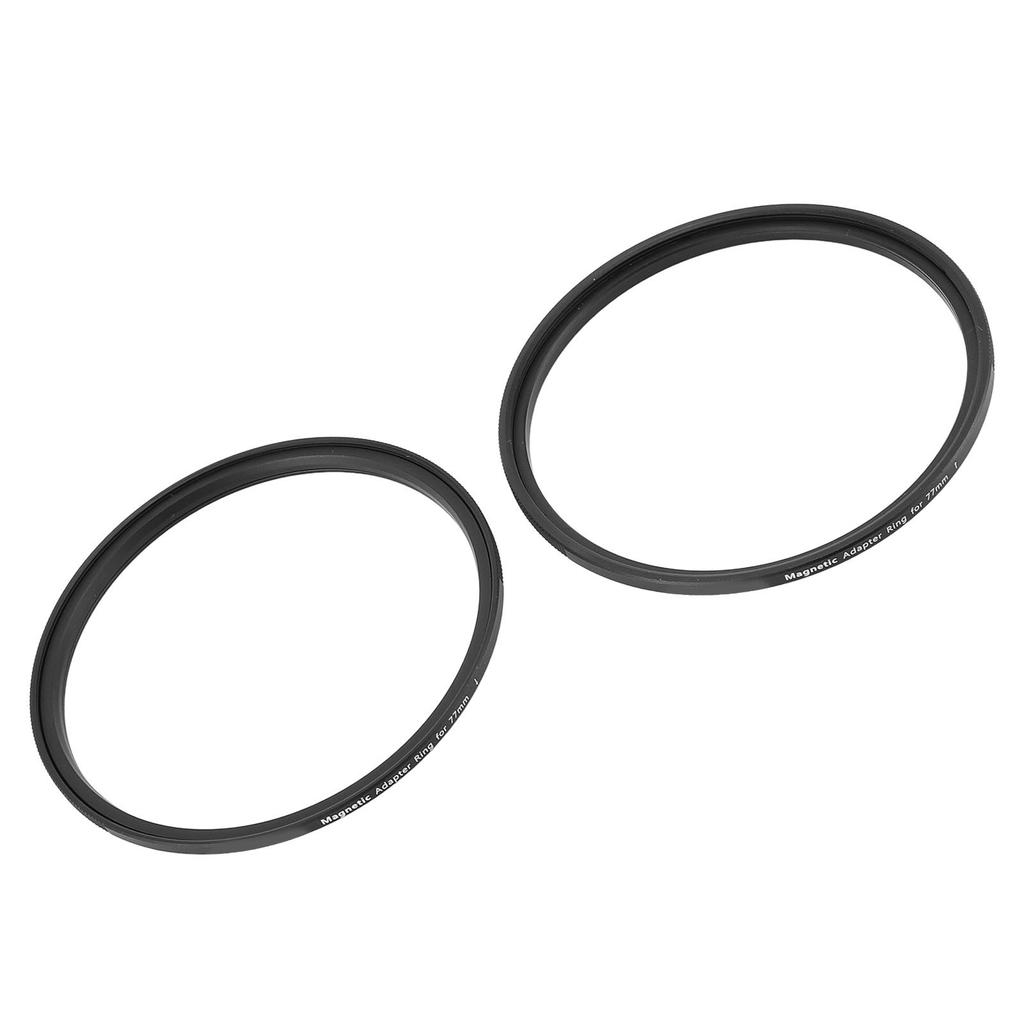 Magnetic Filter Ring Adapter 77mm Aluminum Alloy Secure Attachment Camera Lens Filter Adapter Ring F