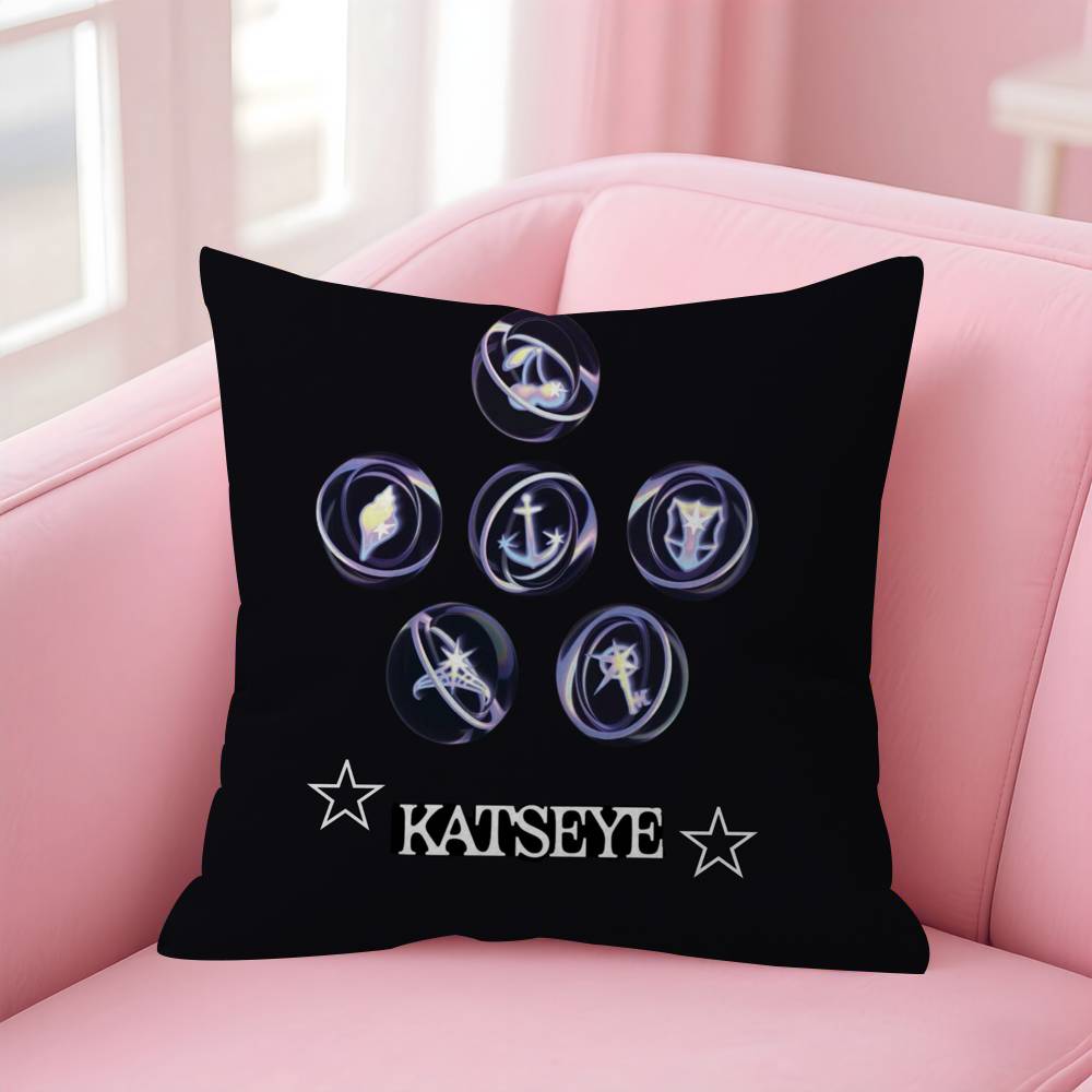 Kpop Hot Girl KKATSEYE Pillowcases Home Bedding Decorative Pillow Cover Wedding Super Soft Pillow Case