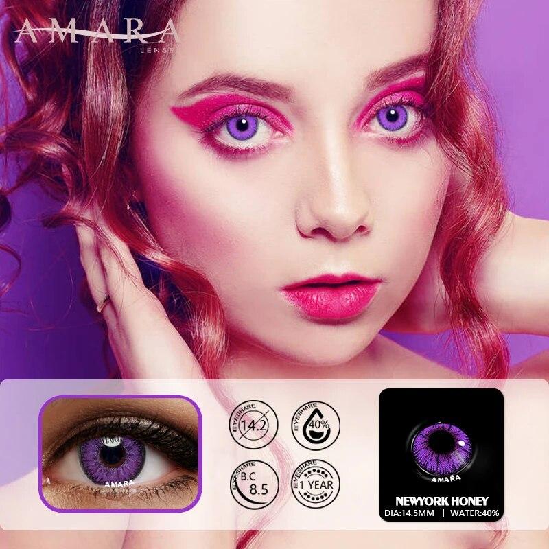 AMARA 2 шт. Косплей Аниме Глаза Линзы для глаз AYY Серия Макияж Шаринган Красота Контактные линзы Косметические цветные линзы для глаз Глаза
