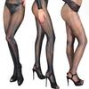 Genuine Shiny Ultra-Thin Horse Oil Pantyhose - Black Summer Stockings