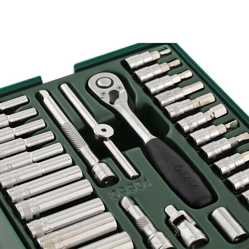 SATA 09901 Набор из 66 предметов, 6,3 мм, торцевые головки