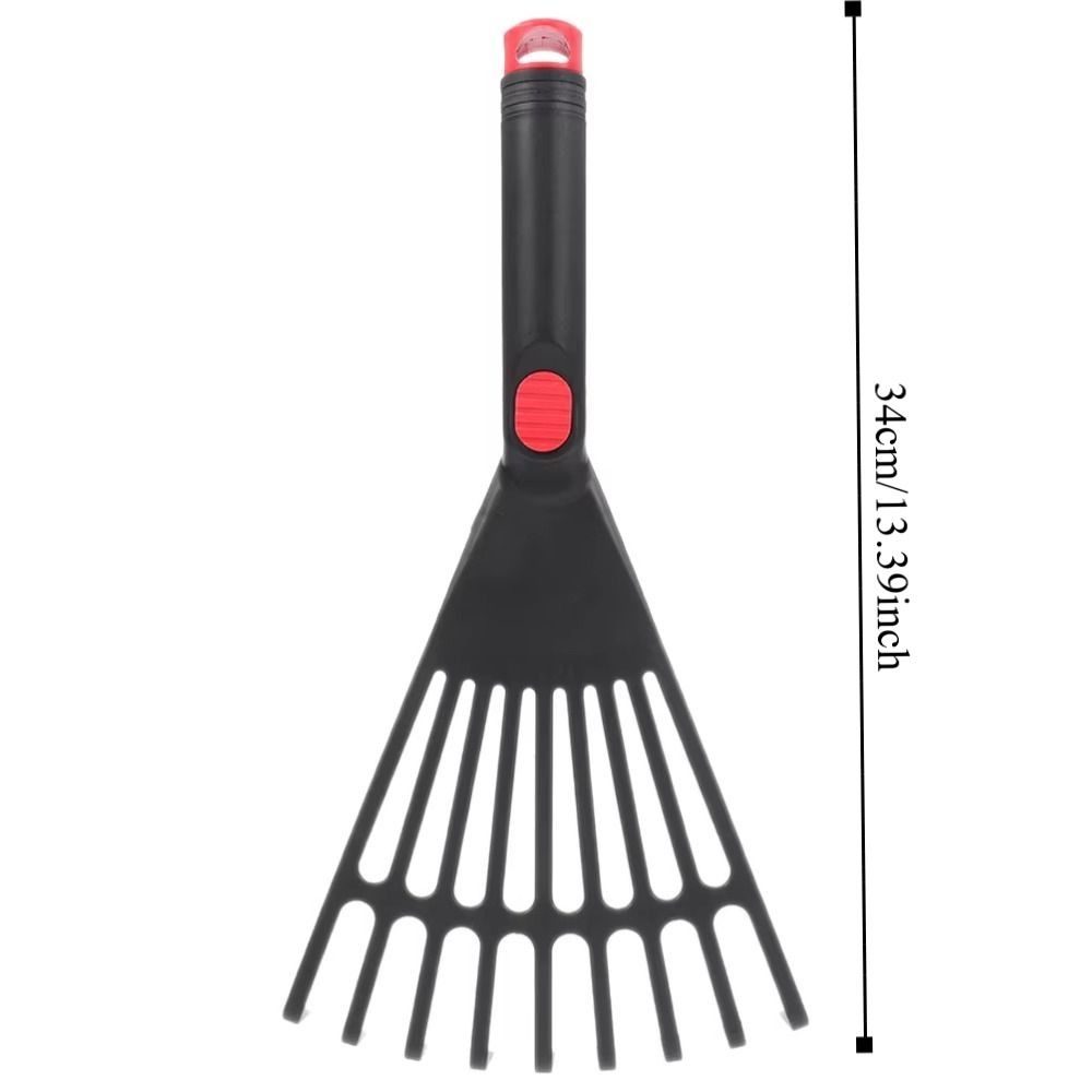 Leveling Gardening Rake Plastic Hand Rake Simple Garden Grass Leaf Rake  Lawn