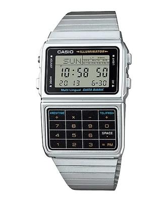 БАНК ДАННЫХ Цифровые часы Серебро x Черный Overseas Модель [Casio] DBC-611-1 Мужские [Товар]