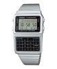 DATA BANK Digital Watch Silver X Black Overseas Model [Casio] DBC-611-1 Men's [Item]
