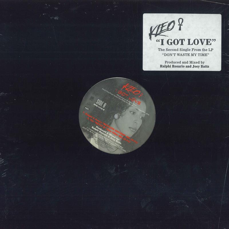 12-дюймовая пластинка KLEO - I Got Love DYN1210 Dynasty, Яростный 1995 год США Танцевальная и Электронная