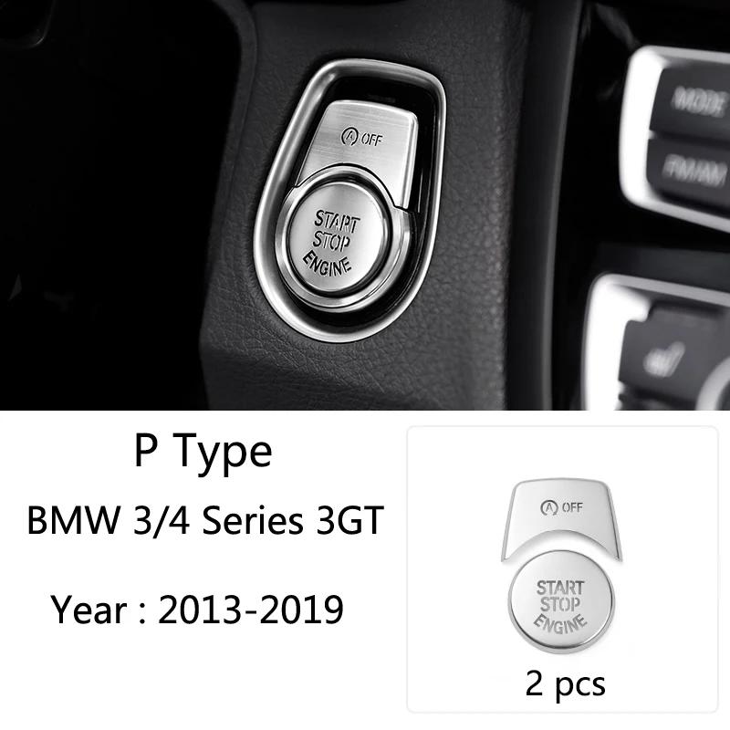 Chrome Car Styling CD Panel Switch Button Cover Sticker Trim For BMW 3 4 Series F30 F32 F34 F35 F36 320i 318i Inner Accessories