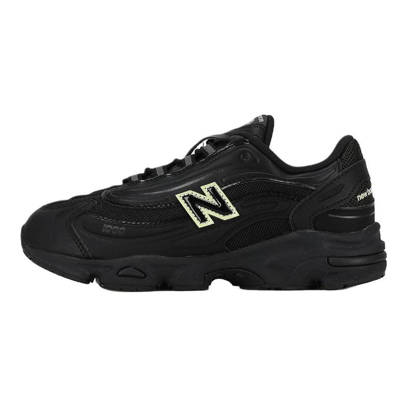 New Balance 1000 Детские черные низкие беговые кроссовки PV1000JB