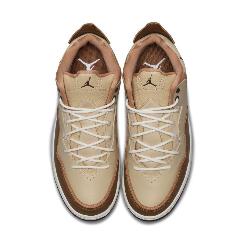 Jordan Courtside 23 Anti-Slip Wear-Resistant Mid-Top Vintage Basketball Shoes Unisex Brown Jordan HV1812-221