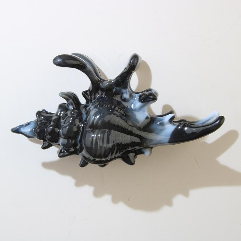 1 шт. Зажим-акула, заколка для волос в виде раскрашенной раковины, красочный аксессуар, обязательный для летних пляжных причесок