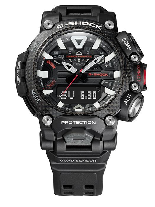 Casio Мужские часы G-SHOCK из смолы, водонепроницаемые 200 м, цифровые, ударопрочные, кварцевые, GR-B200-1A