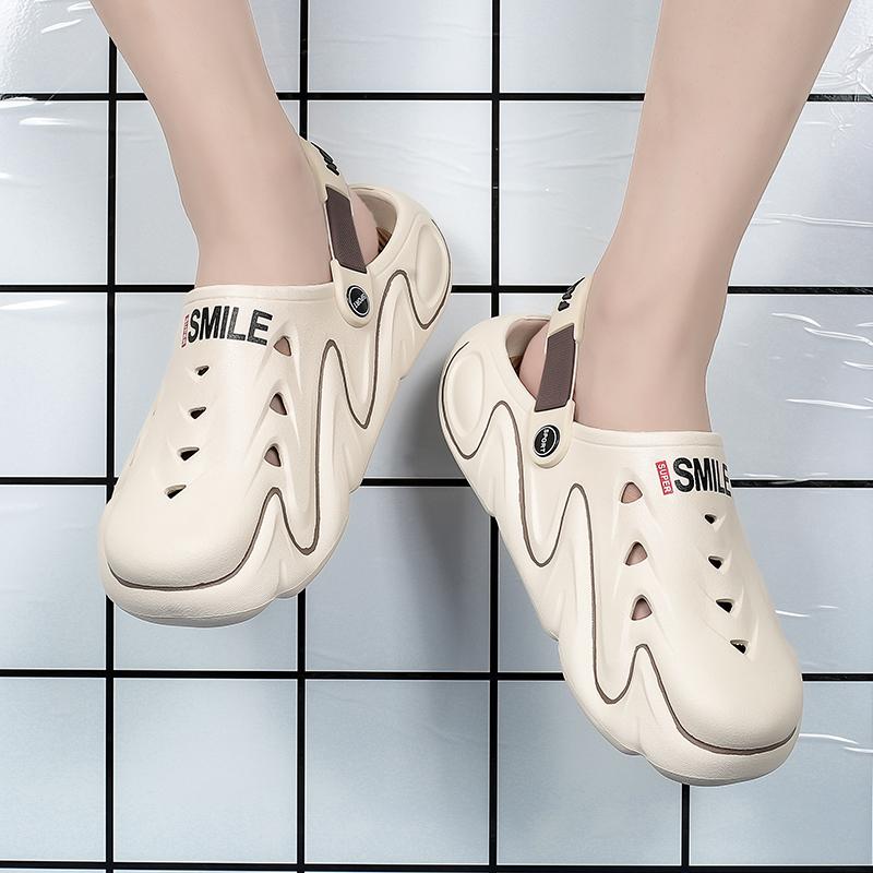 Big Size Slippers For Men Eva Flip Flop Men Non-slip Men's Sandals Clogs Rubber Slippers Casual Luxury Beach Man Slippers