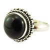 Silver Ring 'Heaven' Silver Onyx - 14 Mm
