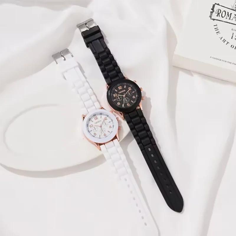 2 шт. роскошные женские часы набор модные роскошные элегантные наручные часы из сплава силиконовый ремешок пара часов мужские кварцевые праздничные подарки