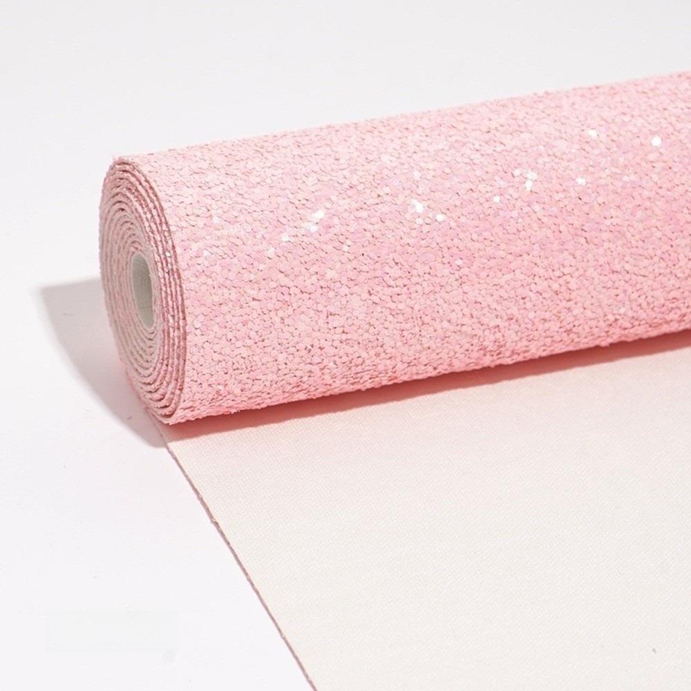 Chunky Glitter Artificial Leather Fabric Colorful Glitter Faux Leather  DIY Hairbow Accessories