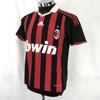 adidas Футбольная форма Серии А Милан 2008-2010 Мужская XS-S Черно-красная(ИСПОЛЬЗОВАЛ)
