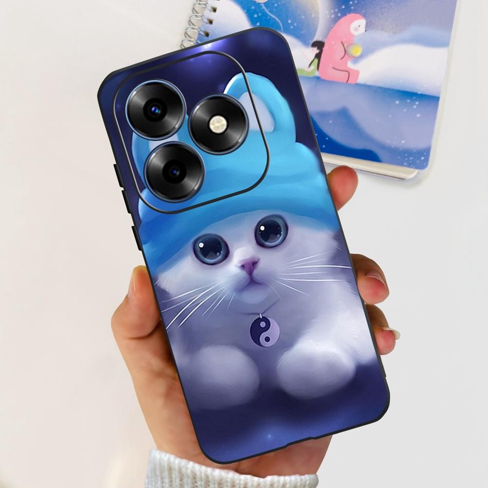 Для чехла Itel S23 Plus S681LN itel S23 S665L Модный Элегантный Расписной Мягкий Силикон ТПУ Задняя Крышка Телефона Для Itel S23+ S23Plus