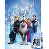 Toys & Puzzles Frozen Winter Story Large Piece Jigsaw Puzzle TP100-16N, 100 Pieces, Mixed Colors Jigsaw Puzzle, Childrens Games, Educational Toys