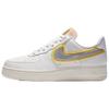 Nike Air Force 1 07 LX Женские кроссовки White Metallic Silver Gold CZ8104-100