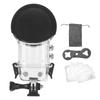 Underwater Dive Protective Shell 164ft IPX8 Waterproof Camera Dive Case with Bracket for Insta360
